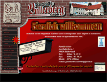 Tablet Screenshot of gaststaette-bullerberg.de